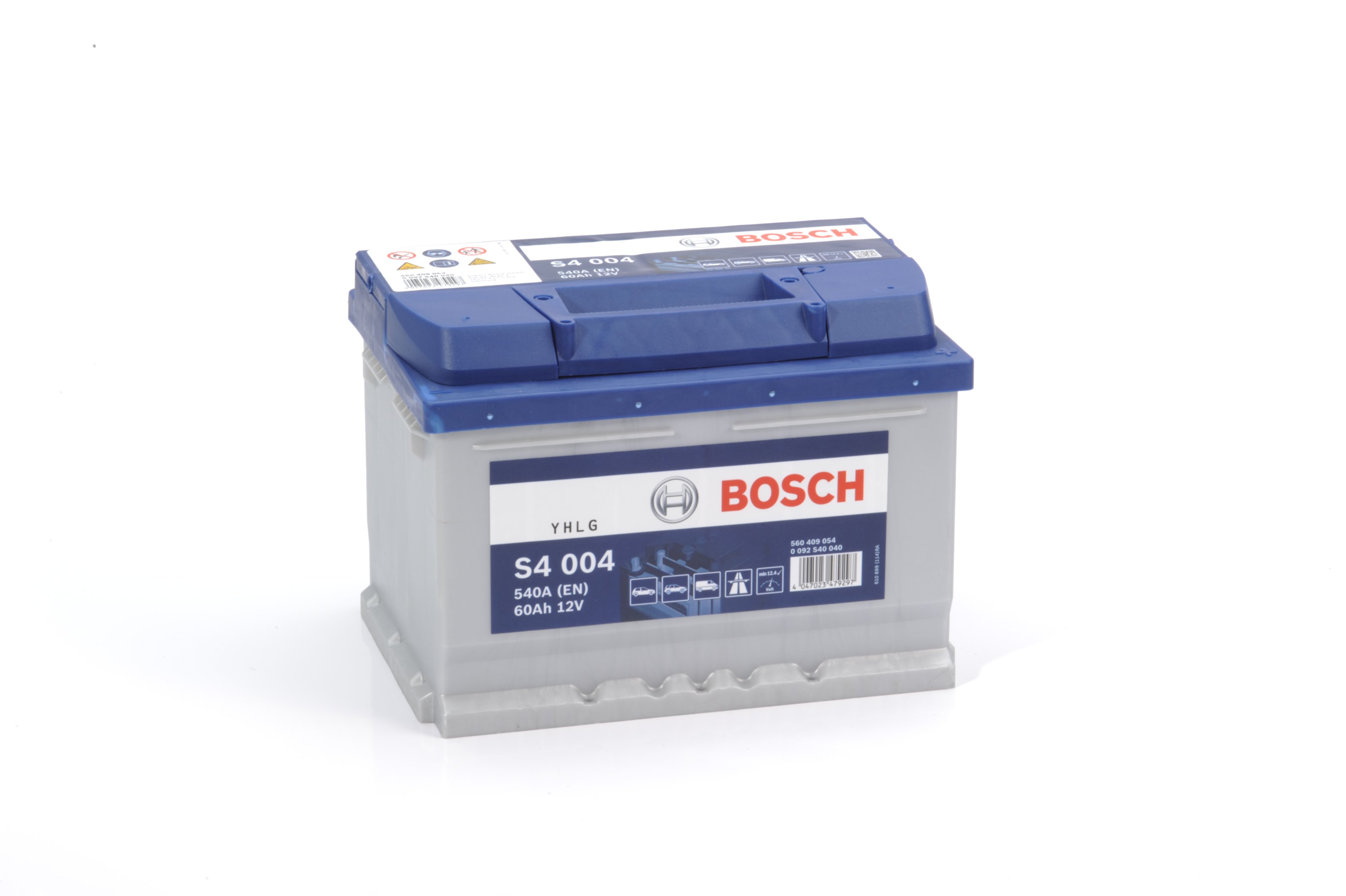 0 092 S40 040 BOSCH Аккумулятор 60Ah  560409   "-  +"  242x175x175